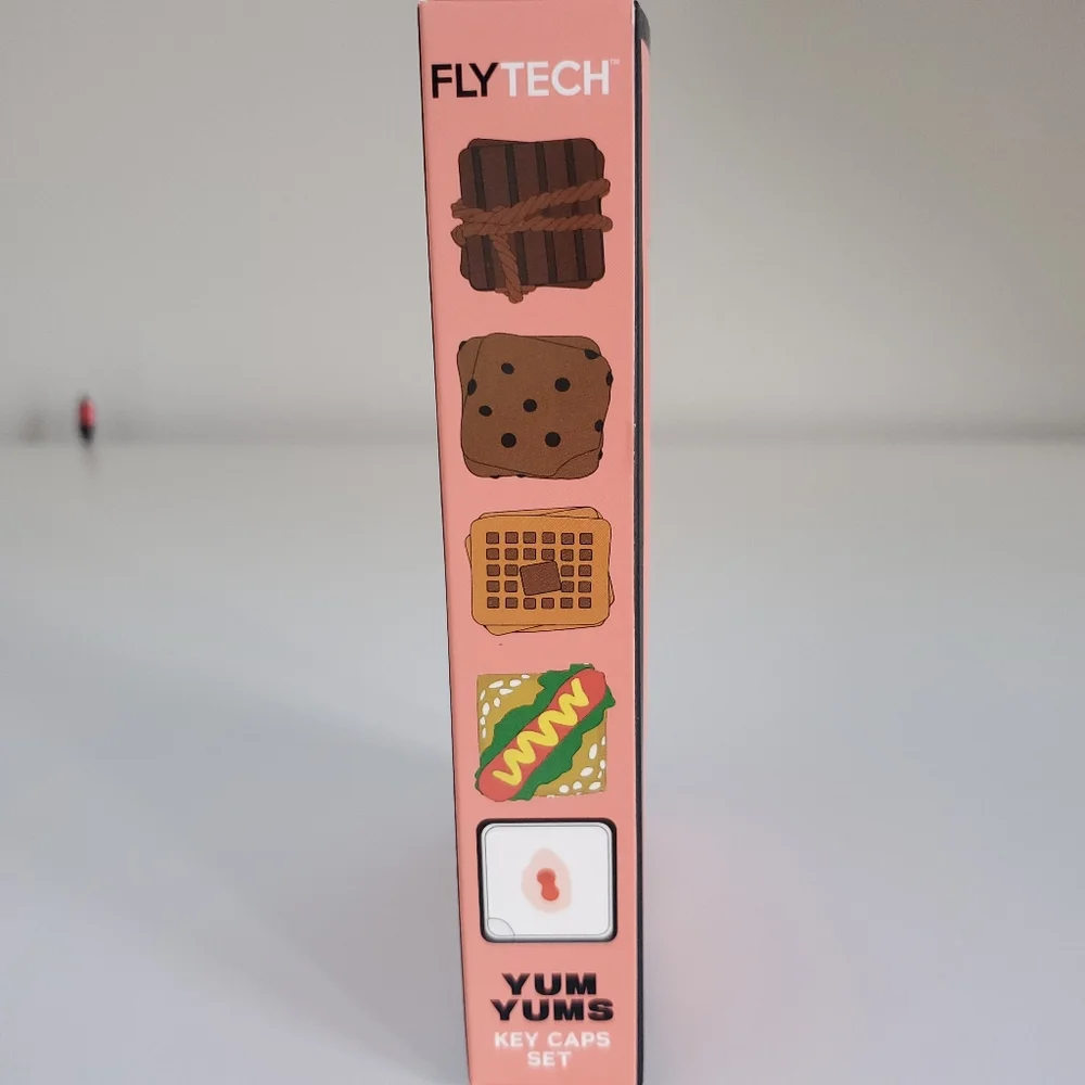 🍔 FLYTECH Yum Yums Keycap Set | Food-Themed Keycaps for Mechanical Keyboards